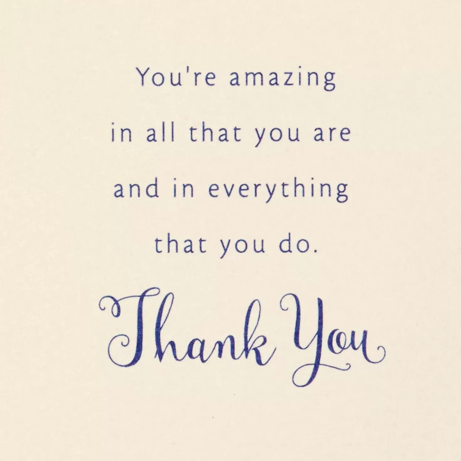 Outlet You Are Amazing Thank-You Card Thank You