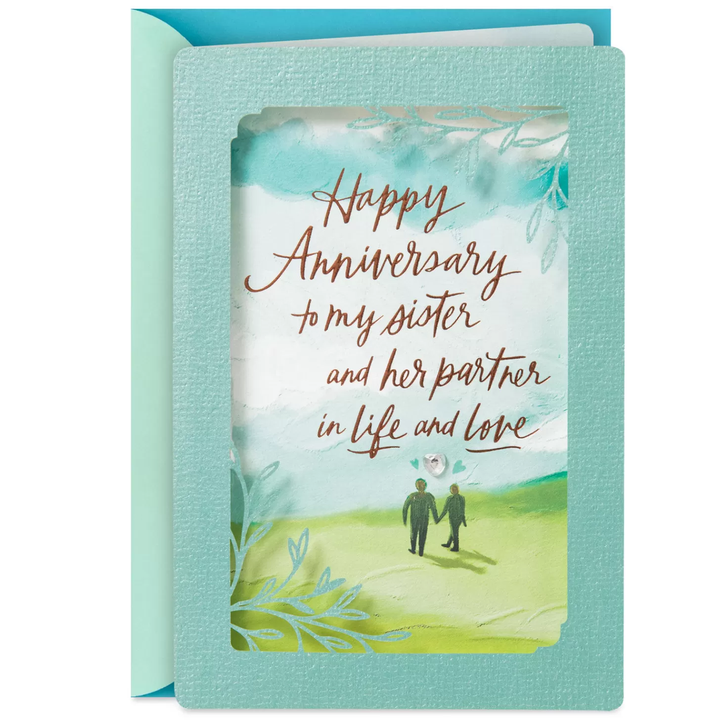 Anniversary>Hallmark You Bring Joy To Our Family Anniversary Card For Sister And Spouse
