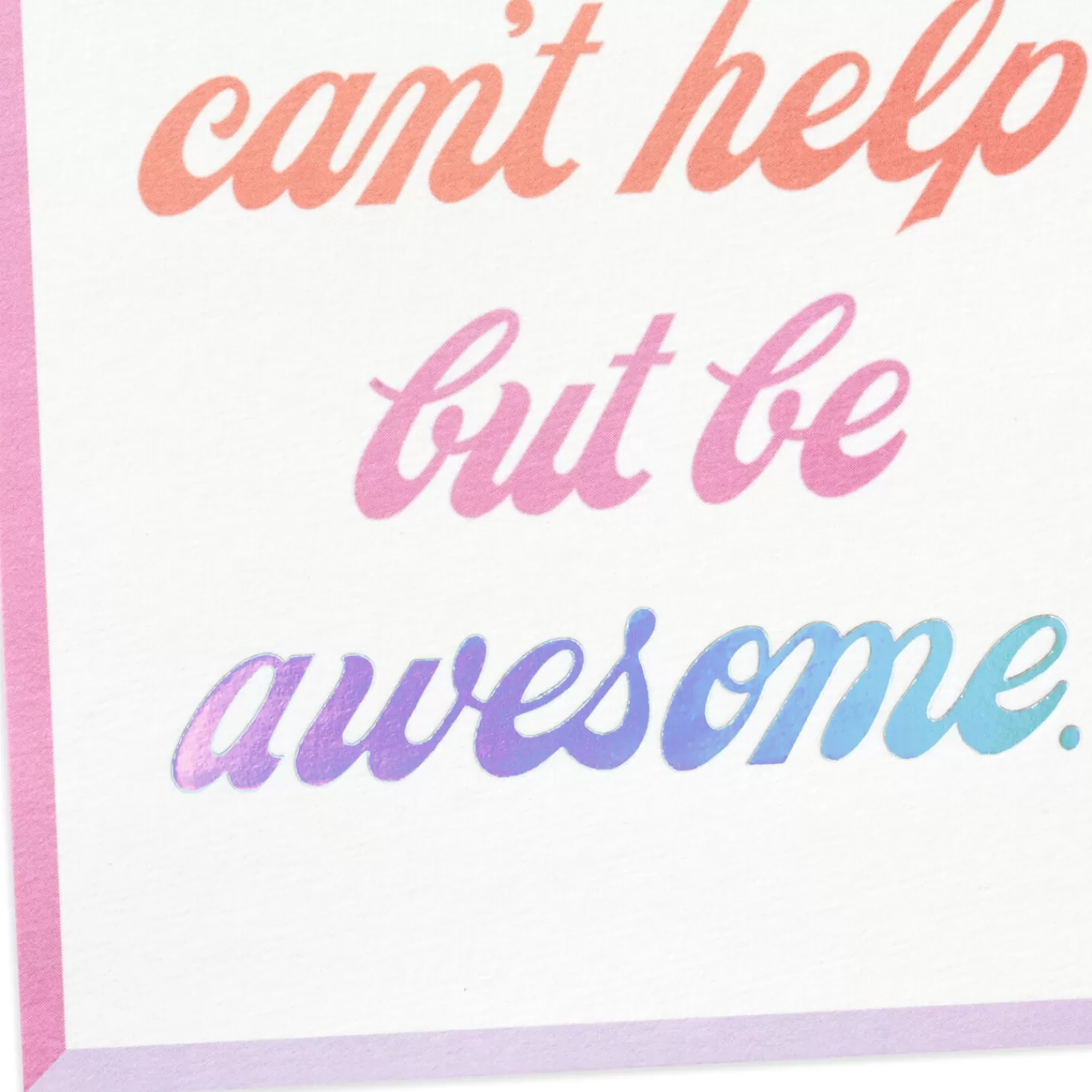 Cheap You Can'T Help But Be Awesome Boxed Blank Note Cards Multipack, Pack Of 10 Thank You