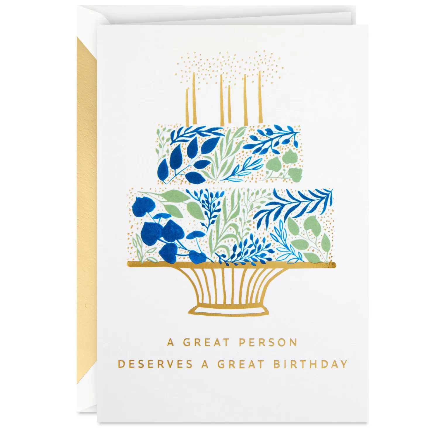 Birthday>Hallmark You Deserve A Great Day Birthday Card