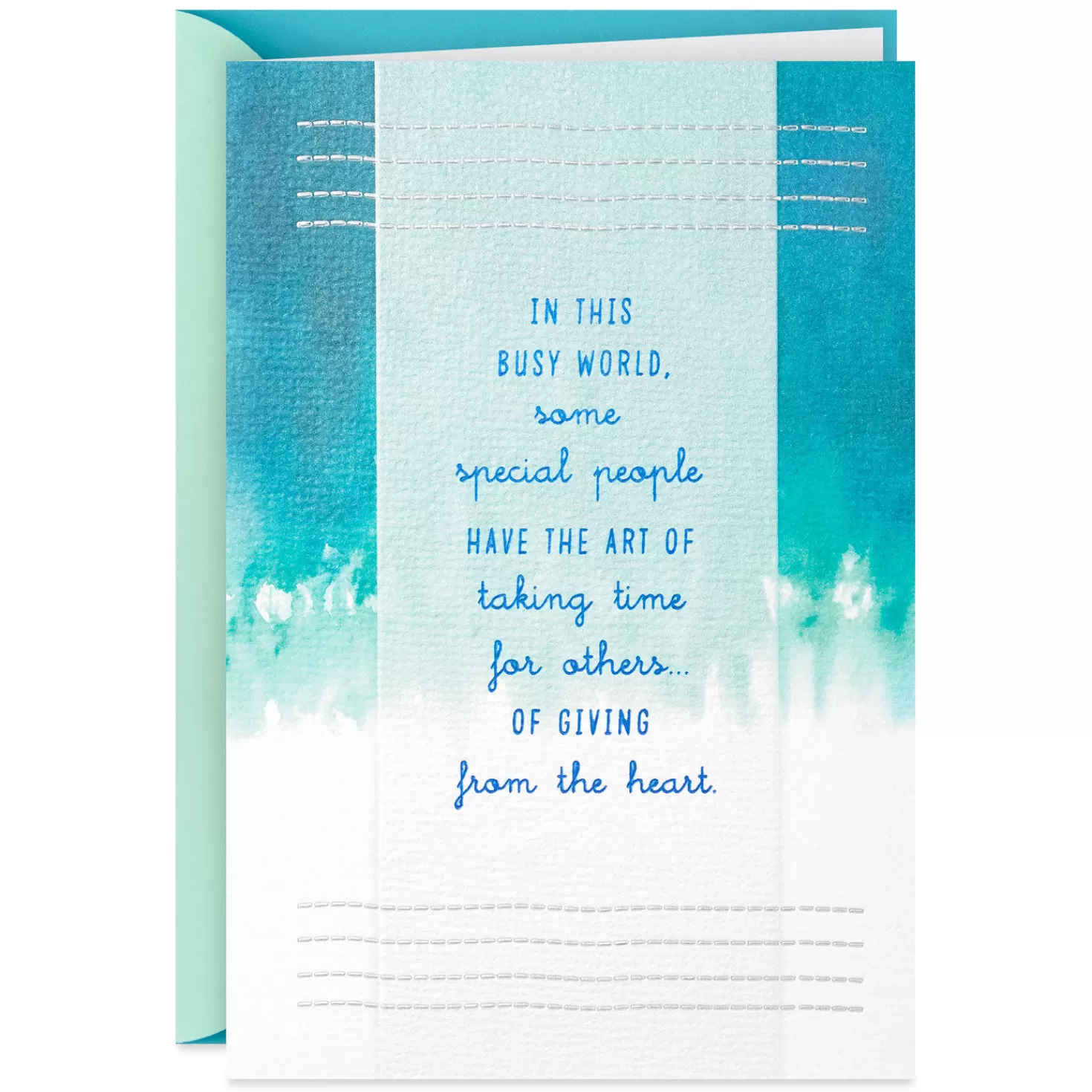 Flash Sale You Give From The Heart Thank-You Card Thank You