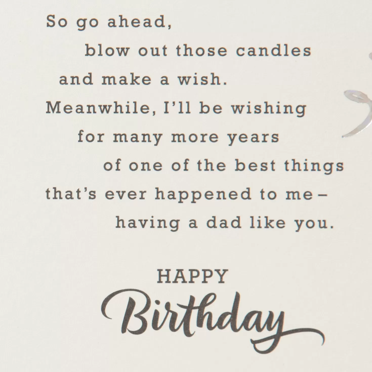 Birthday>Hallmark You Make A Difference In My Life Birthday Card For Dad