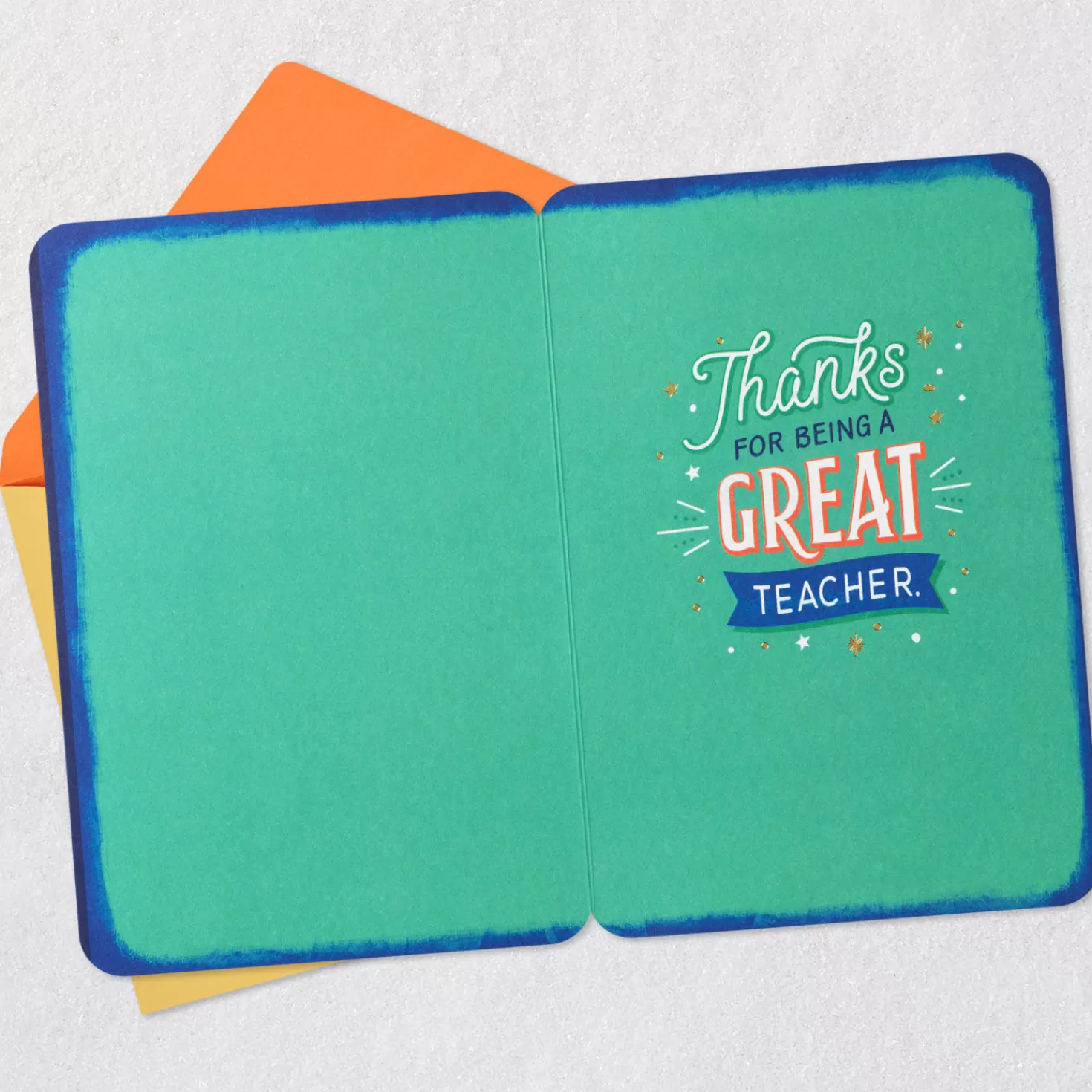 Sale You Make A Difference Thank You Card For Teacher Teacher Appreciation