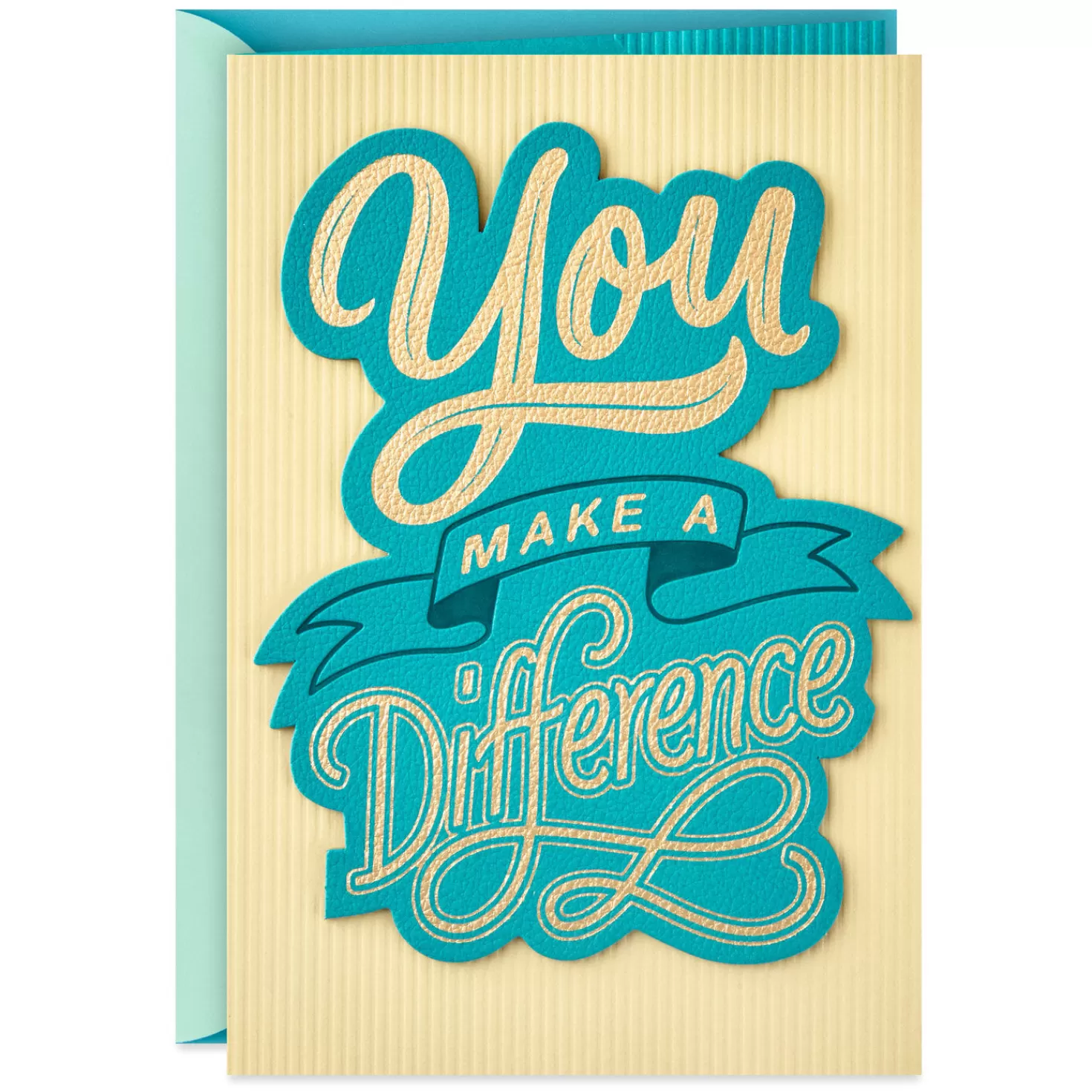Shop You Make A Difference Thank-You Card Thank You