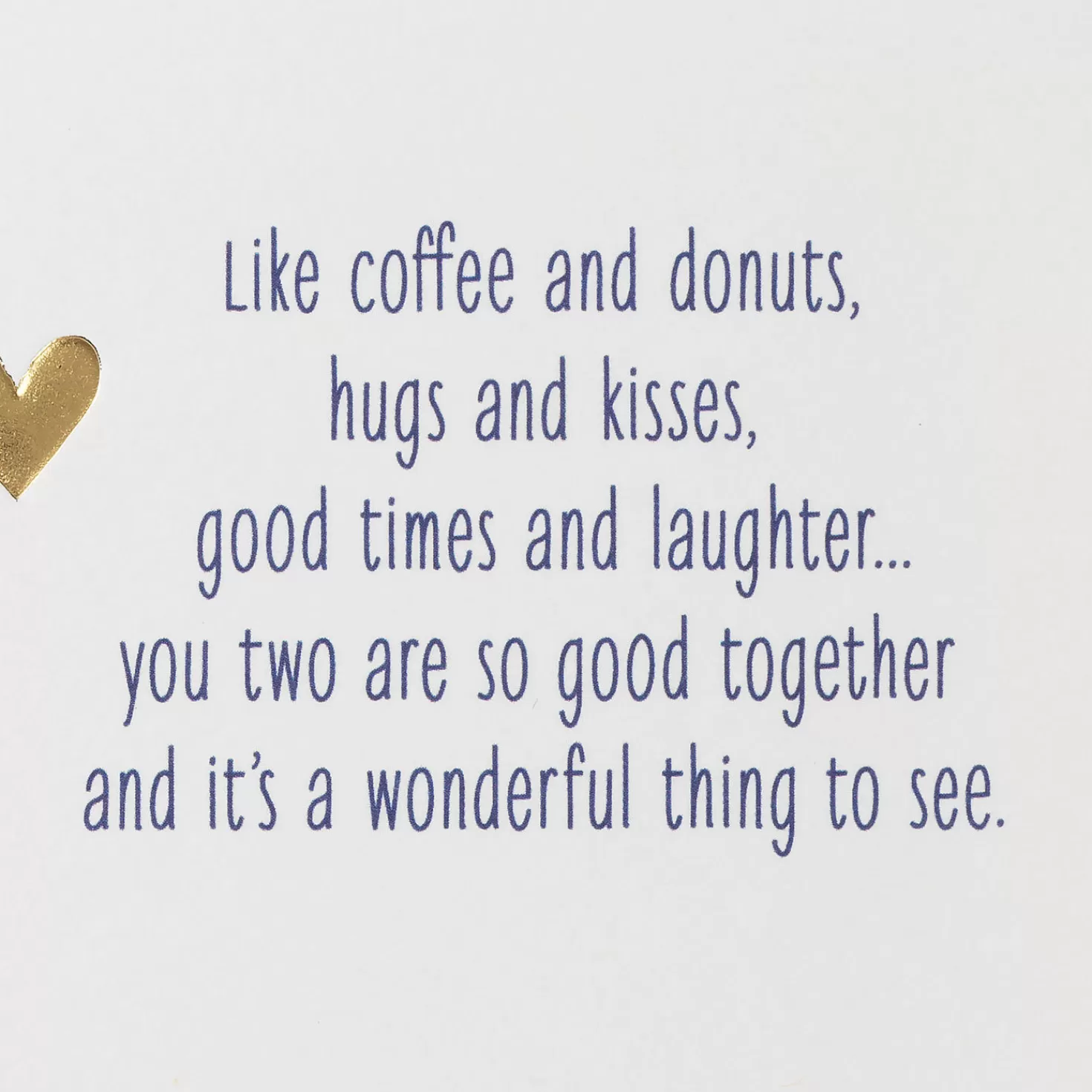 Anniversary>Hallmark You Make A Great Pair Anniversary Card For Son And His Love