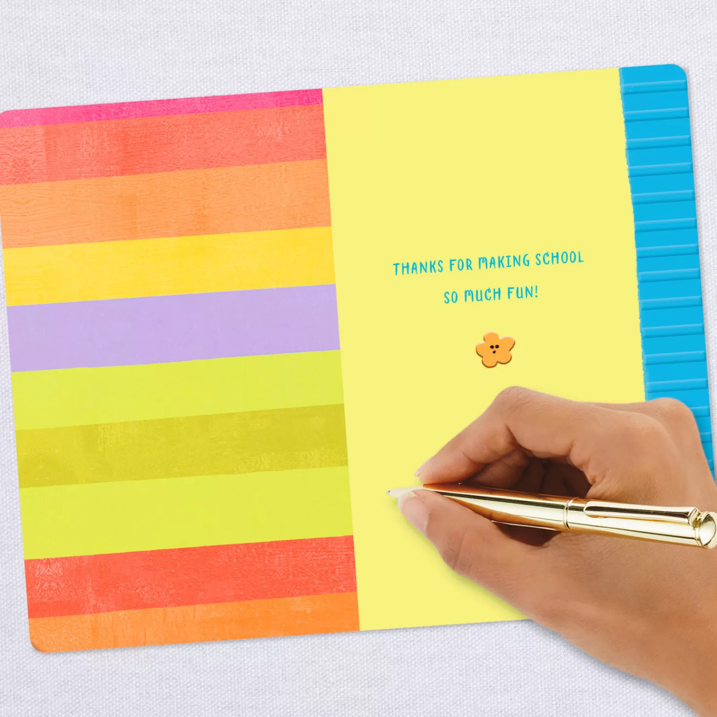 Best Sale You Make School So Much Fun Thank-You Card For Teacher Teacher Appreciation