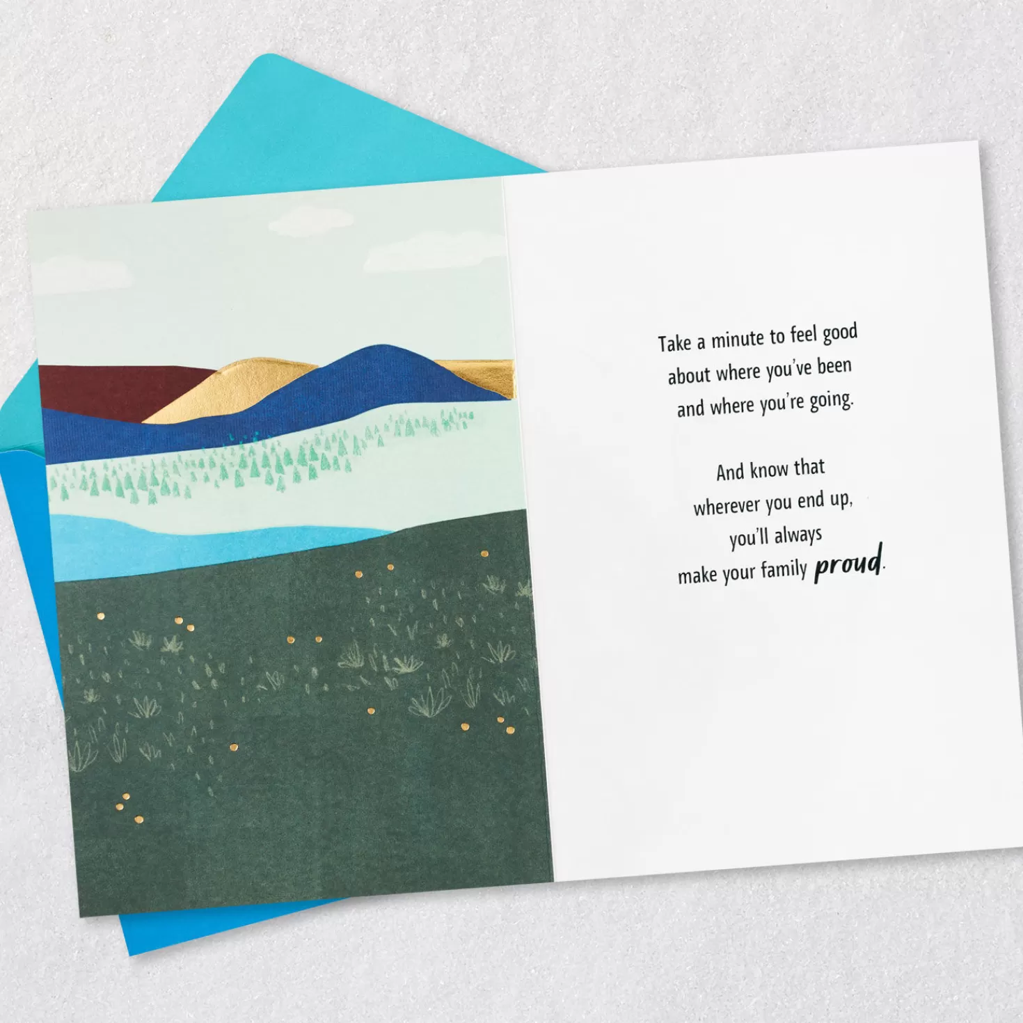 Flash Sale You Make Your Family Proud Graduation Card For Grandson Graduation
