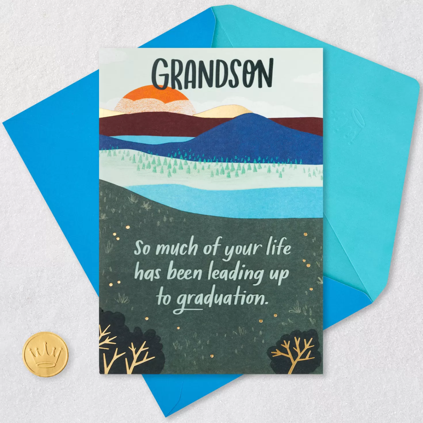 Flash Sale You Make Your Family Proud Graduation Card For Grandson Graduation