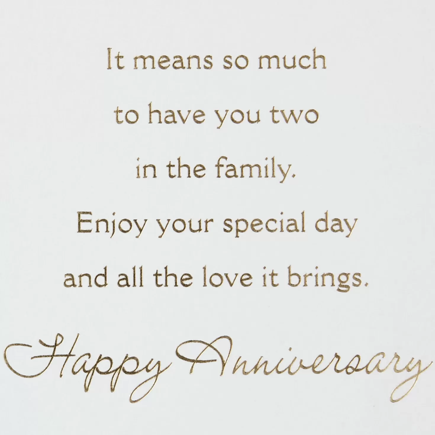 Anniversary>Hallmark You Mean So Much Anniversary Card For Granddaughter And Husband