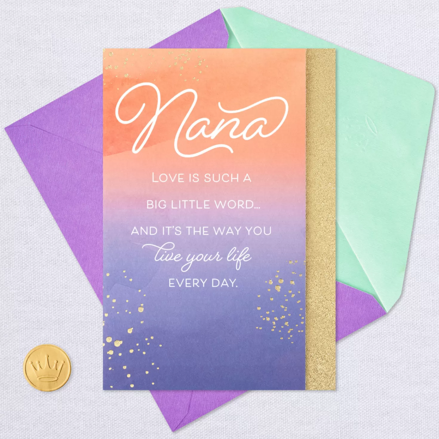 Birthday>Hallmark You Mean So Much To This Family Birthday Card For Nana
