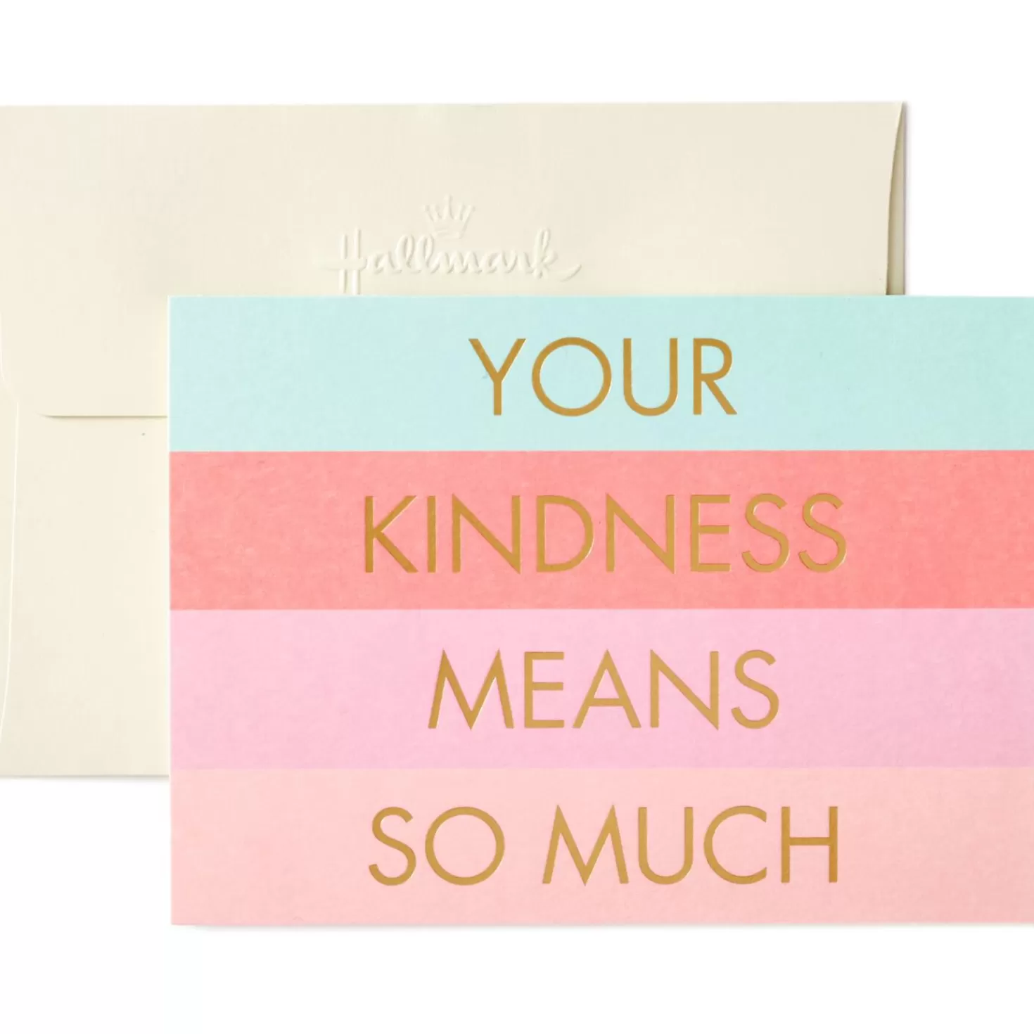 Clearance Your Kindness Means So Much Thank You Notes, Box Of 10 Thank You