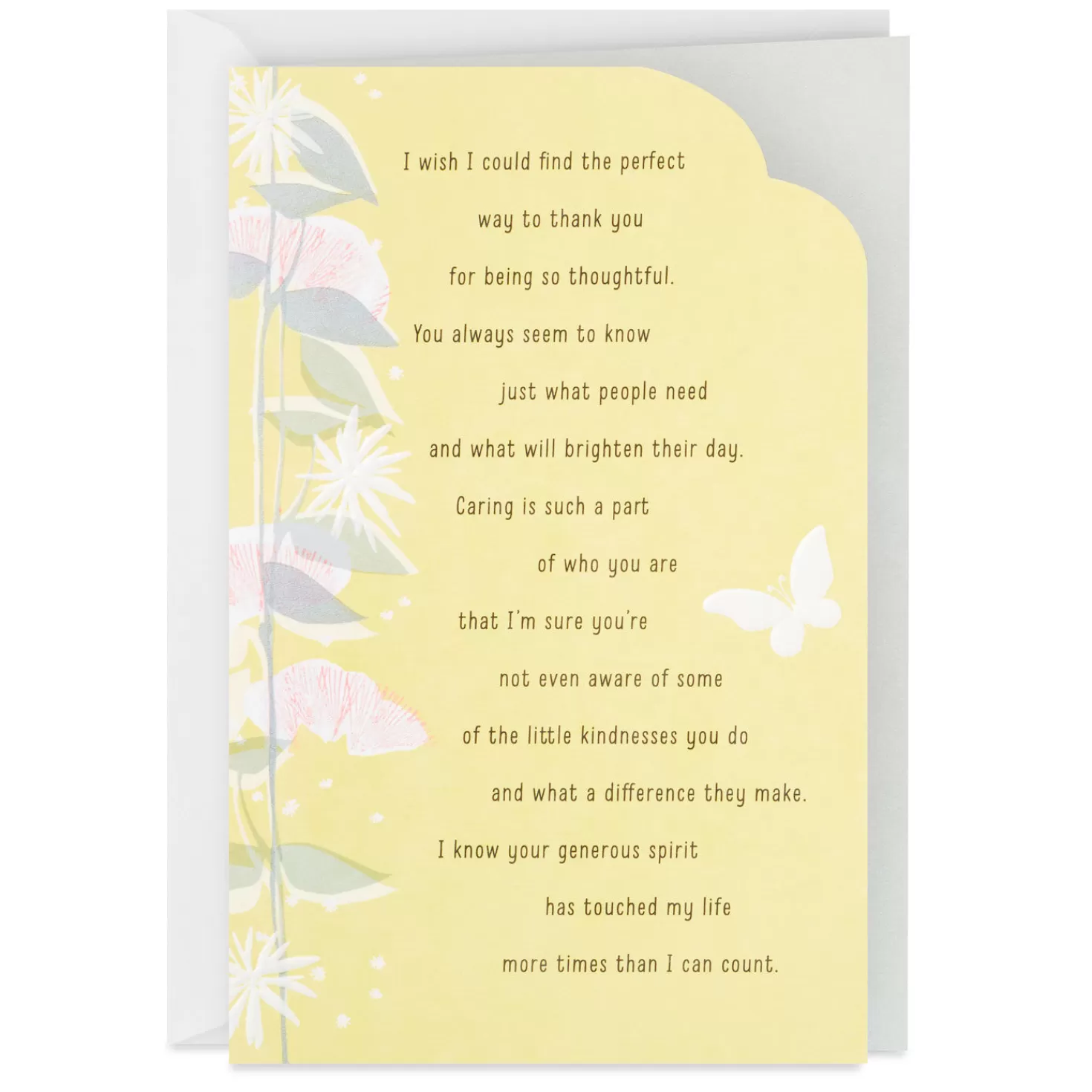 Shop Your Kindness Means So Much Thank-You Card Thank You