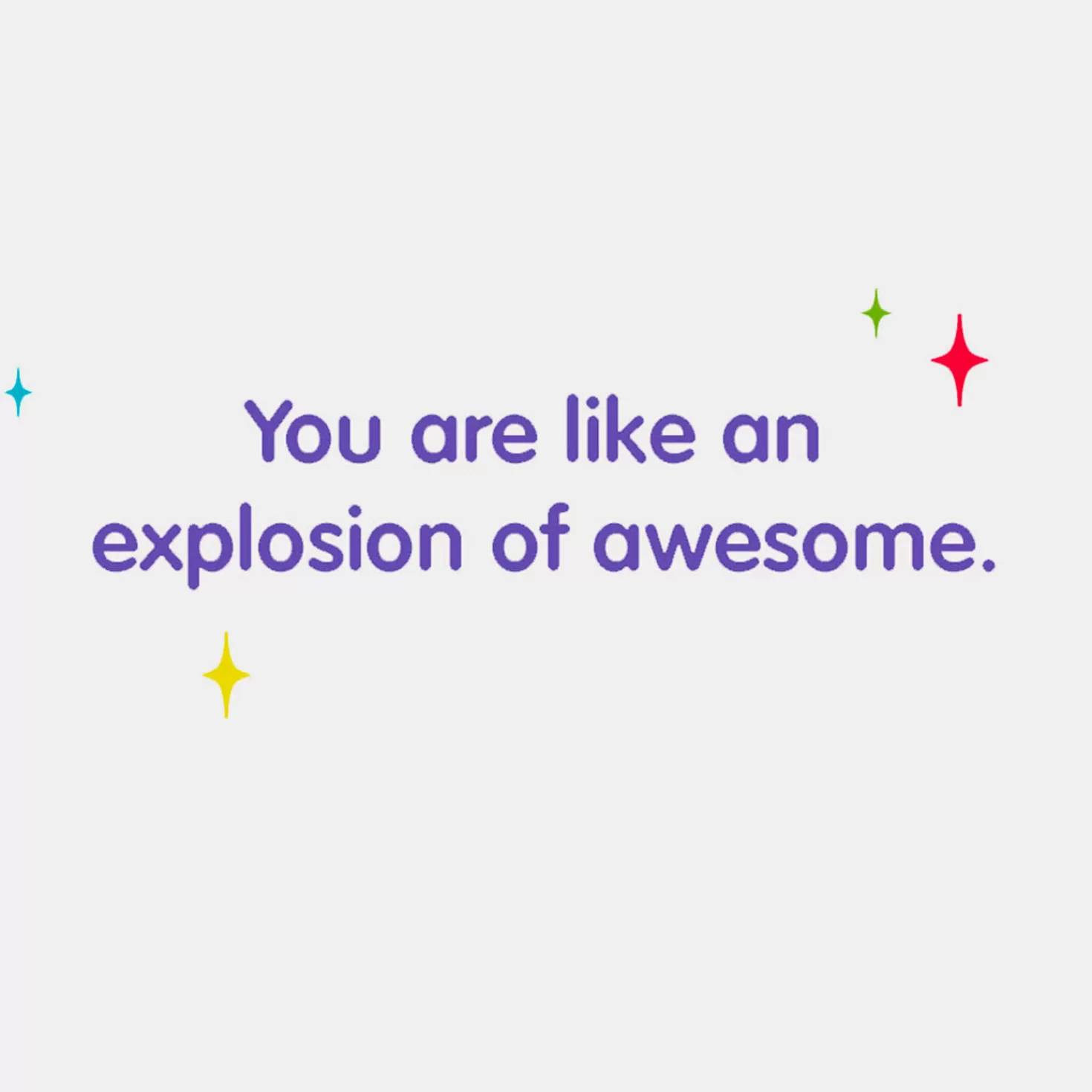 Shop You'Re An Explosion Of Awesome Funny Card Encouragement