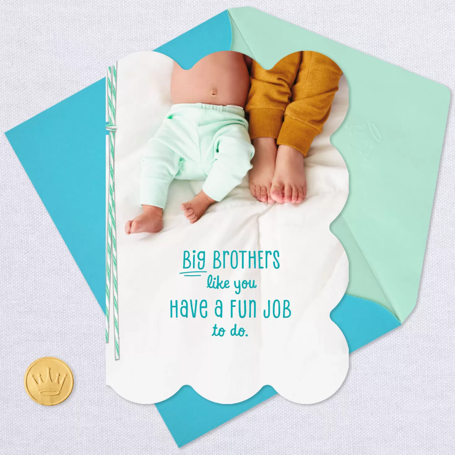 Baby>Hallmark You'Re Going To Be A Great Big Brother New Baby Card