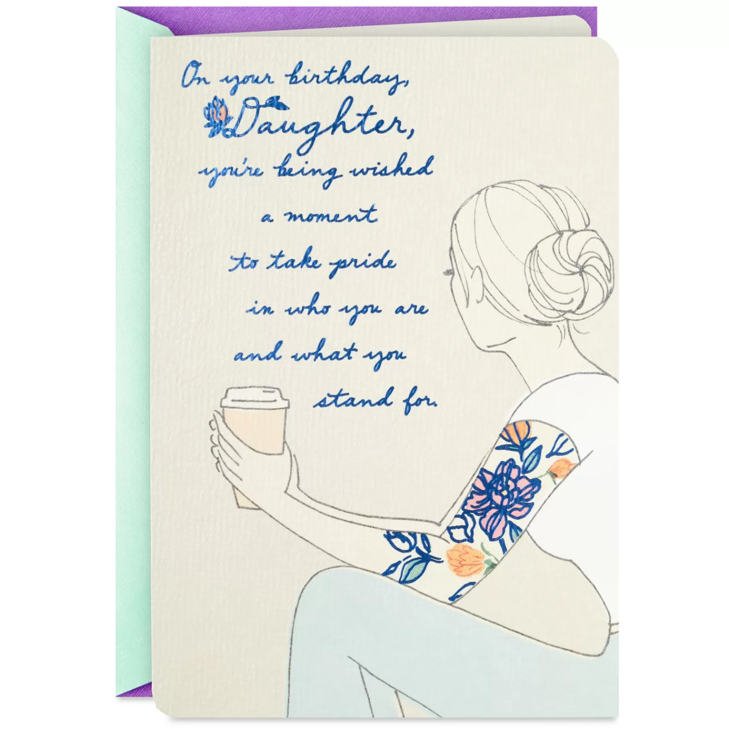 Birthday>Hallmark You'Re Loved For All You Are Birthday Card For Daughter